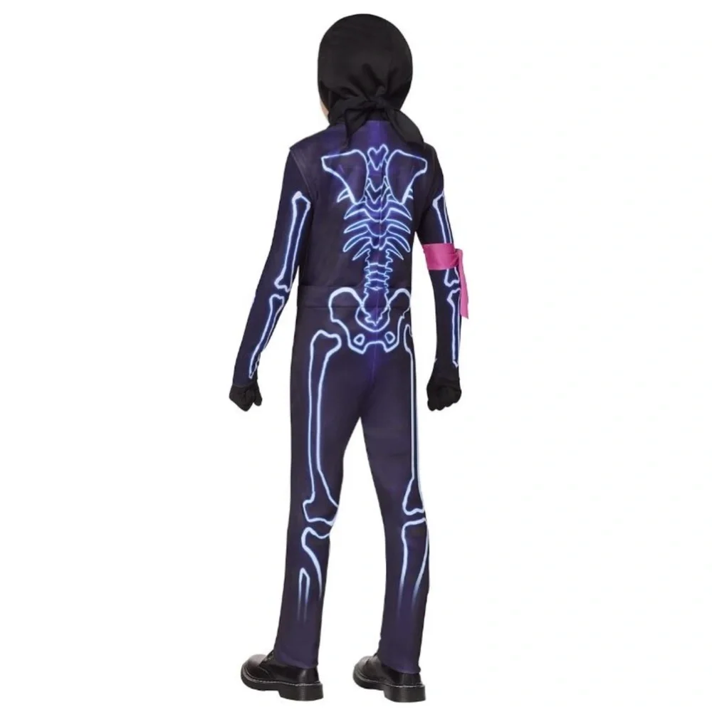 NWT Spirit Halloween Official Fortnite‎ Kids Light-Up Party Trooper Costume - Picture 2 of 8